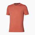 Koszulka do biegania męska Mizuno Core Impulse Short Sleeve Tee ginger