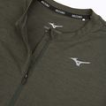 Bluza do biegania męska Mizuno Core Impulse Half Zip Long Sleeve Tee forest night 3