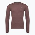 Longsleeve do biegania męski Mizuno Core Impulse Long Sleeve Tee pepper corn