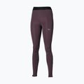 Legginsy do biegania damskie Mizuno Core Impulse Long Tight raisin