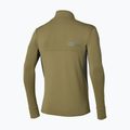 Bluza do biegania męska Mizuno Active Warmalite Half Zip Long Sleeve Top martini olive 2
