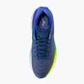 Buty do biegania męskie Mizuno Wave Sky 9 estate blue/sirius/lightning yellow 5