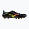 Buty piłkarskie Mizuno Alfa III Elite Mix black/lava orange/evening primrose 2