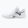 Buty do siatkówki Mizuno Wave Momentum Pro white/metallic gray/black