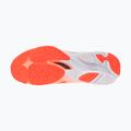 Buty do siatkówki Mizuno Wave Lightning Elite Mid Flamingo Coral/Lava Orange/White 4