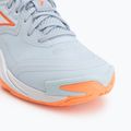 Buty do siatkówki damskie Mizuno Wave Momentum Elite blue finch/white/lava orange 7