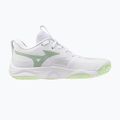 Buty do siatkówki damskie Mizuno Wave Momentum Elite white/balsam green/ambrosia 2