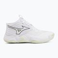 Buty do siatkówki damskie Mizuno Wave Momentum Elite Mid white/balsam green/ambrosia 2