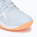 Buty do siatkówki damskie Mizuno Wave Momentum Pro blue finch/lava orange/flamingo coral 7