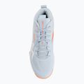 Buty do siatkówki damskie Mizuno Wave Momentum Pro Mid blue finch/lava orange/flamingo coral 5