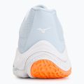 Buty do siatkówki damskie Mizuno Wave Lightning Elite blue finch/white/lava orange 6