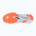 Buty do siatkówki damskie Mizuno Wave Lightning Elite Mid blue finch/whitelava orange 4