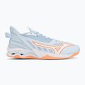 Buty do piłki ręcznej damskie Mizuno Wave Mirage 5 blue finch/white 2