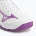 Buty do tenisa damskie Mizuno Wave Exceed Court AC white/dahlia/lava orange 7