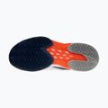 Buty do tenisa męskie Mizuno Neo Ace CC white/insignia blue/orange 4
