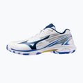 Buty do badmintona damskie Mizuno Wave Claw 4 white/dazzling blue/stargazer