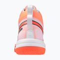Buty do siatkówki Mizuno Neo Jump Mid flamingo coral/lava orange/white 3