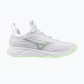 Buty do siatkówki damskie Mizuno Wave Luminous Elite white/aqua gray/ambrosia