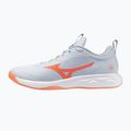 Buty do siatkówki damskie Mizuno Wave Luminous Pro blue finch/lava orange/flamingo coral