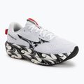 Buty do biegania męskie Mizuno Wave Rider 30 Disclosure white/black/high risk red