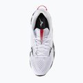 Buty do biegania męskie Mizuno Wave Rider 30 Disclosure white/black/high risk red 5