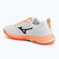 Buty do piłki ręcznej Mizuno Wave Stealth Elite white/lava orange 3