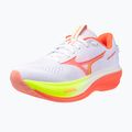 Buty do biegania damskie Mizuno Wave Rider 30 white/flamingo coral/lime pulp 3