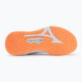 Buty do piłki ręcznej damskie Mizuno Wave Stealth Neo 2.1 blue finch/lava orange/white 4