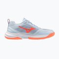 Buty do piłki ręcznej damskie Mizuno Wave Stealth Elite blue finch/white 2