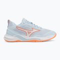 Buty do piłki ręcznej damskie Mizuno Wave Stealth Elite blue finch/white 2