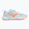 Buty do piłki ręcznej damskie Mizuno Wave Stealth Pro blue finch/lava orange 2
