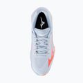 Buty do siatkówki damskie Mizuno Wave Lightning Pro blue finch/lava orange/flamingo coral 5