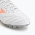 Buty piłkarskie Mizuno Morelia Neo V β Pro AG white/lava orange/evening primrose 7