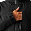 Kurtka przeciwdeszczowa męska Regatta Balaton black/pumpkin spice 6