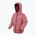 Kurtka dziecięca REGATTA Hooded Marizion dusty rose/dark pimiento 3