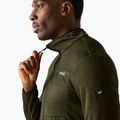 Bluza trekkingowa męska REGATTA Hillden Midlayer dark khaki 4
