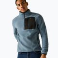 Bluza polarowa męska REGATTA Frankie Borg Half Zip grey mirage/black