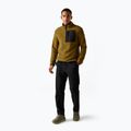 Bluza polarowa męska REGATTA Frankie Borg Half Zip rich tan/black 2