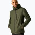 Kurtka przeciwdeszczowa męska REGATTA Allston dark khaki/wood brown
