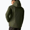 Kurtka przeciwdeszczowa męska REGATTA Allston dark khaki/wood brown 3