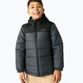 Kurtka ocieplana dziecięca REGATTA Lofthouse black/seal grey