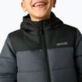 Kurtka ocieplana dziecięca REGATTA Lofthouse black/seal grey 6