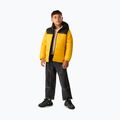 Kurtka ocieplana dziecięca REGATTA Lofthouse black/mustard 2