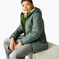 Kurtka ocieplana dziecięca REGATTA Lofthouse dark forest green/wild lime 7