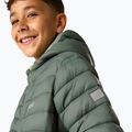 Kurtka ocieplana dziecięca REGATTA Lofthouse dark forest green/wild lime 9