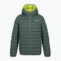 Kurtka ocieplana dziecięca REGATTA Lofthouse dark forest green/wild lime 13