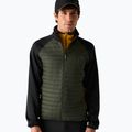 Kurtka hybrydowa męska REGATTA Clumber Hybrid dark khaki/black/sunset