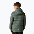 Kurtka puchowa dziecięca REGATTA Hooded Marizion dark forest green/wild lime 4