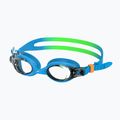 Okulary do pływania dziecięce Speedo Skoogles azure blue/fluro green/fluro orange/clear