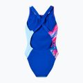 Strój pływacki jednoczęściowy damski Speedo FL Placement Printed Powerback brushy shadows/cruise 8